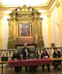 La presentazione dei bronzetti a S. Croce