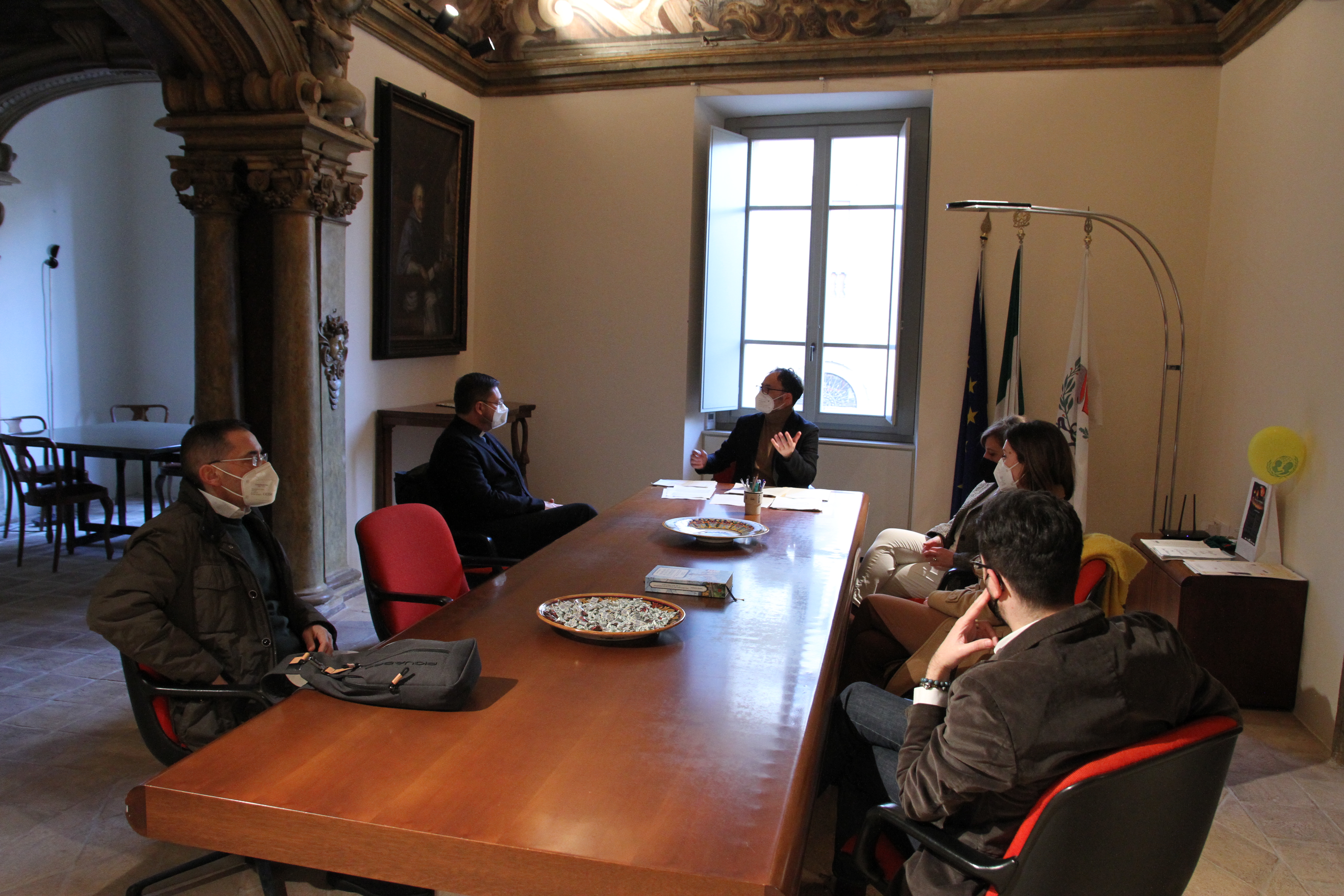 Incontro vescovo Luciano Paolucci Bedini 1