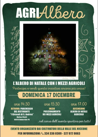 Terza edizione dell'Agrialbero fissata per domenica 17 dicembre