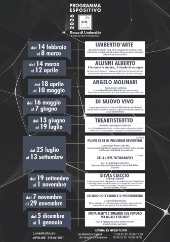 PROGRAMMA ESPOSITIVO ROCCA 2026