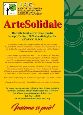 ArteSolidale, dalla mostra itinerante "Presepe d’autore 2020" una asta online per raccogliere fondi per l'Aucc di Umbertide