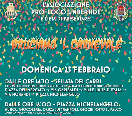 “Bruciamo il Carnevale”, seconda sfilata dei carri per le vie cittadine