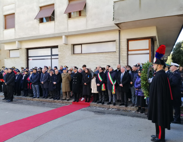 Umbertide ha ricordato l'appuntato Donato Fezzuoglio a diciotto anni dal suo sacrificio