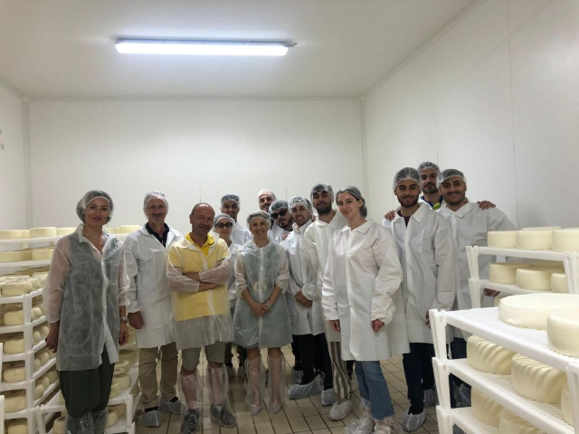 Università Federico II di Napoli a Umbertide per studiare tecniche di allevamento e produzione casearia