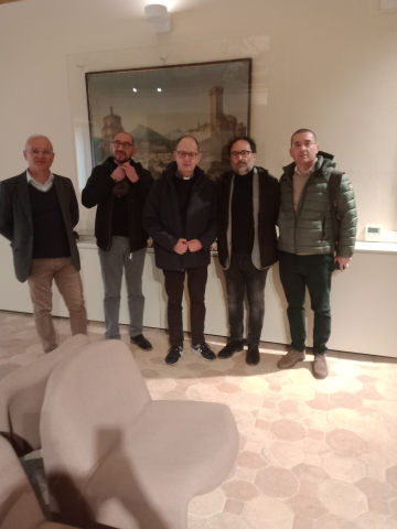 Il Vescovo della Diocesi Perugia Ivan Maffeis porta la sua solidarietà ad Umbertide