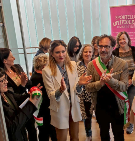 Lo Sportello Antiviolenza di Umbertide è realtà, avvenuta sabato pomeriggio l'inaugurazione
