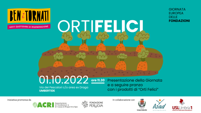 Alla serra "Orti Felici" la Giornata europea delle Fondazioni