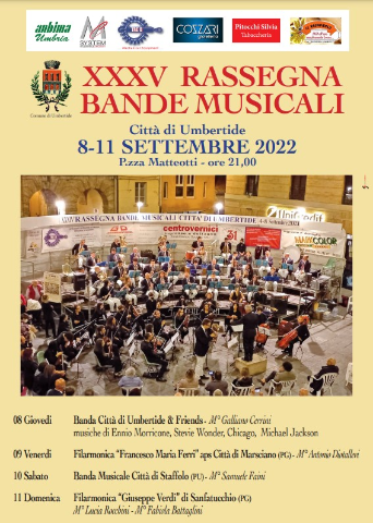Arriva la XXXV Rassegna delle Bande "Città di Umbertide"