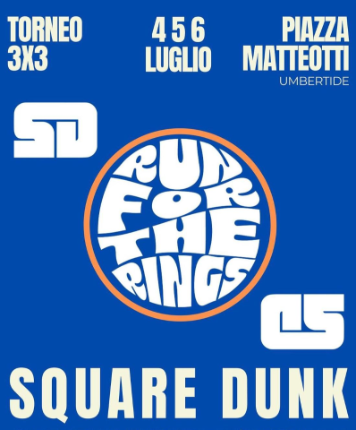 Square Dunk a Umbertide: il torneo di Basket 3x3 a cielo aperto in Piazza Matteotti