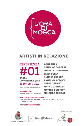 Dal 9 ottobre al 6 novembre alla Rocca la collettiva “L'ora di Mosca-Esperienza#01”