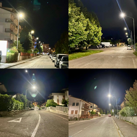 Illuminazione pubblica: quasi completati i lavori di sostituzione dei corpi illuminanti