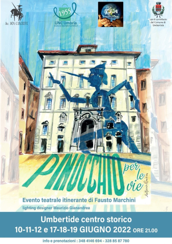 Il centro diventa un teatro a cielo aperto con "Pinocchio per le vie"