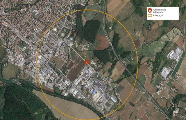 Incendio via Morandi, firmata ordinanza sindacale