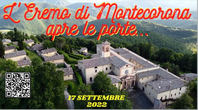 Il 17 settembre una giornata alla scoperta dell'Eremo di Montecorona