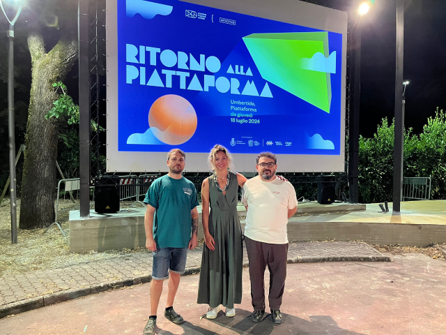 Riapre “La Piattaforma” con il Cinema serale all’aperto