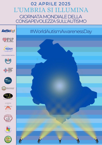 IL 2 APRILE LA ROCCA DI UMBERTIDE SI ILLUMINERA’ DI BLU IN OCCASIONE DELLA GIORNATA MONDIALE DELLA CONSAPEVOLEZZA SULL’AUTISMO
