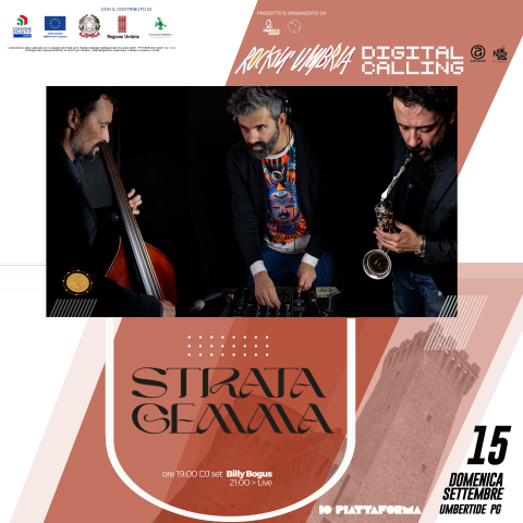 Rockin'Umbria Digital Calling: domenica 15 e sabato 28 settembre Umbertide si accende di musica e arte!
