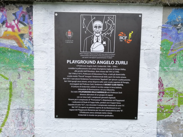 Intitolazione di due luoghi a due uomini della storia del Basket Club Fratta