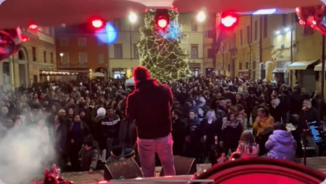 Grande successo del Capodanno in Piazza Matteotti