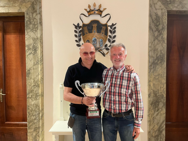 Biliardo a stecca: ricevuti dall'Amministrazione Comunale i vincitori della Coppa Umbra