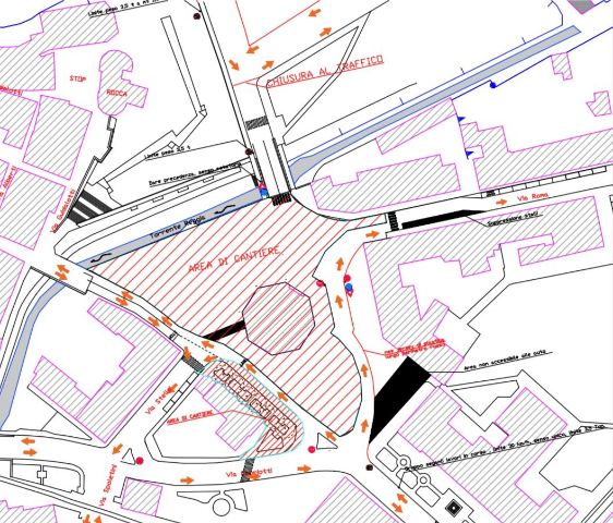 ORDINANZA IN MATERIA DI VIABILITÀ E CIRCOLAZIONE STRADALE - PROVVEDIMENTI VARI PER AVANZAMENTO LAVORI CANTIERE DI RISTRUTTURAZIONE DI PIAZZA MAZZINI