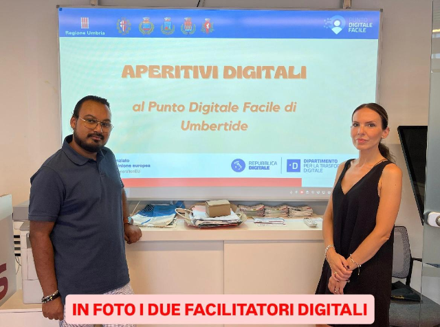 “APERITIVI DIGITALI”: GRANDE SUCCESSO PER IL PRIMO INCONTRO PROMOSSO DAL COMUNE DI UMBERTIDE PER L’ALFABETIZZAZIONE DIGITALE