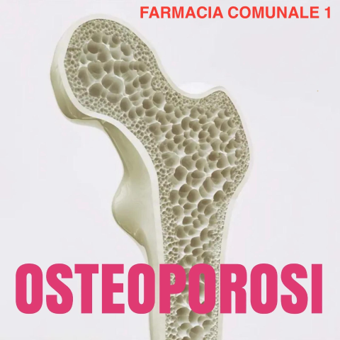 GIORNATA DI PREVENZIONE OSTEOPOROSI – IL 7 MAGGIO PRESSO LA FARMACIA COMUNALE 1