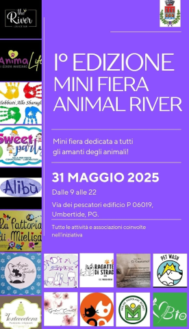 Arriva la prima edizione della Mini-Fiera Animal River