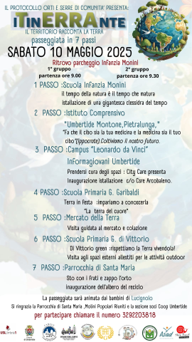 ITINERRANTE - SABATO 10 MAGGIO 2025