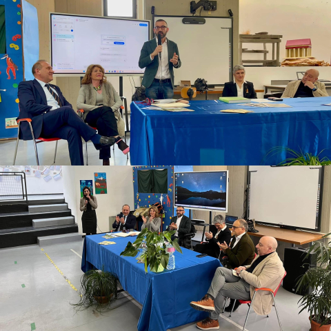 FESTEGGIATI I CINQUE ANNI DELLA REDAZIONE GIORNALISTICA “DI VITTORIO NEWS” ALLA SCUOLA PRIMARIA DI VITTORIO