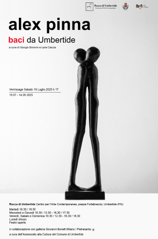 “BACI DA UMBERTIDE” – ALLA ROCCA ARRIVA LA MOSTRA DI ALEX PINNA, TRA POESIA VISIVA E ARTE CONTEMPORANEA