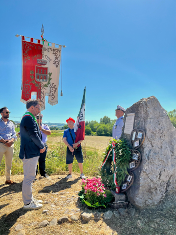 A 81 ANNI DALL'ECCIDIO, UMBERTIDE RICORDA E COMMEMORA LE VITTIME DI SERRA PARTUCCI E PENETOLA