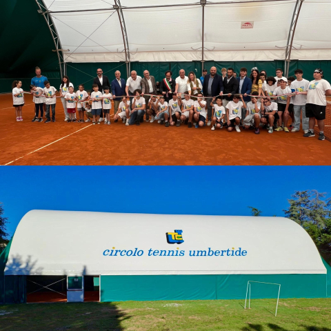 CIRCOLO TENNIS E COMUNE INSIEME PER RIQUALIFICARE L’IMPIANTO SPORTIVO DI PROPRIETÀ DELL’ENTE INAUGURATO IERI, DOMENICA 31 AGOSTO