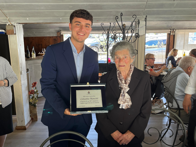 UMBERTIDE FESTEGGIA UNA NUOVA CENTENARIA: AUGURI ALLA SIGNORA CONCETTA MANCINI