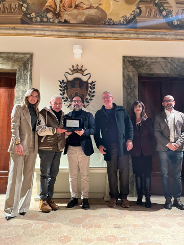 CENTO ANNI DI STORIA E IMPRESA: IL COMUNE CELEBRA IL SECOLO DI ATTIVITA' DELLA RAFFAELLO PUCCI EDILFERRO SRL