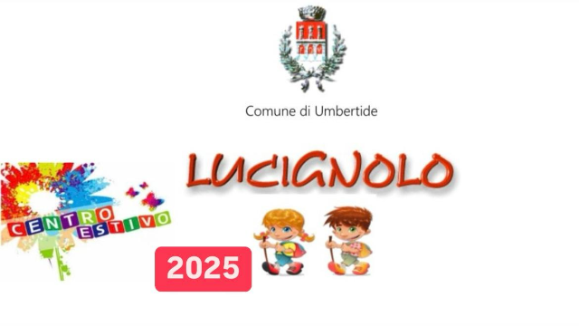 Centro estivo Lucignolo Comune di Umbertide Fascia 3-11 anni Progetto 2025
