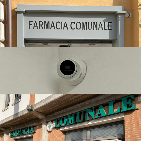 SICUREZZA RAFFORZATA NELLE FARMACIE COMUNALI: INSTALLATI 11 NUOVI SISTEMI DI VIDEOSORVEGLIANZA ANTIRAPINA