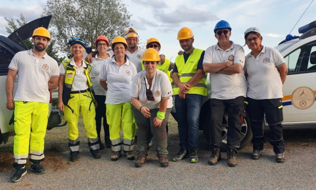 ESERCITAZIONE RISCHIO IDROGEOLOGICO COORDINAMENTO PROTEZIONE CIVILE ALTA UMBRIA