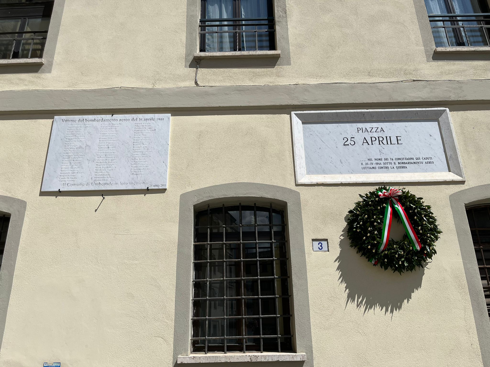 Le celebrazioni del 25 Aprile a Umbertide