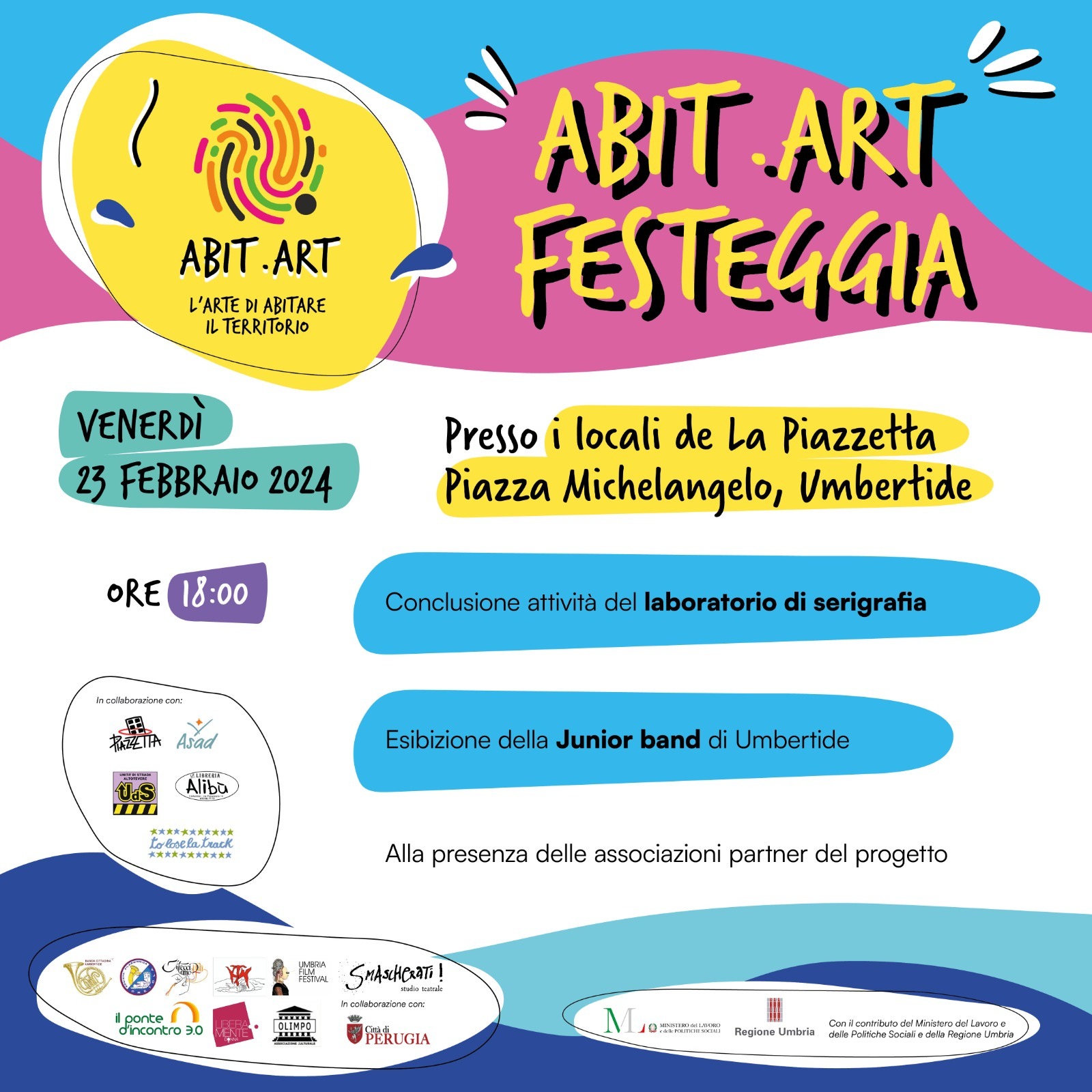Festa conclusiva di Abit.Art – L'Arte di Abitare il Territorio