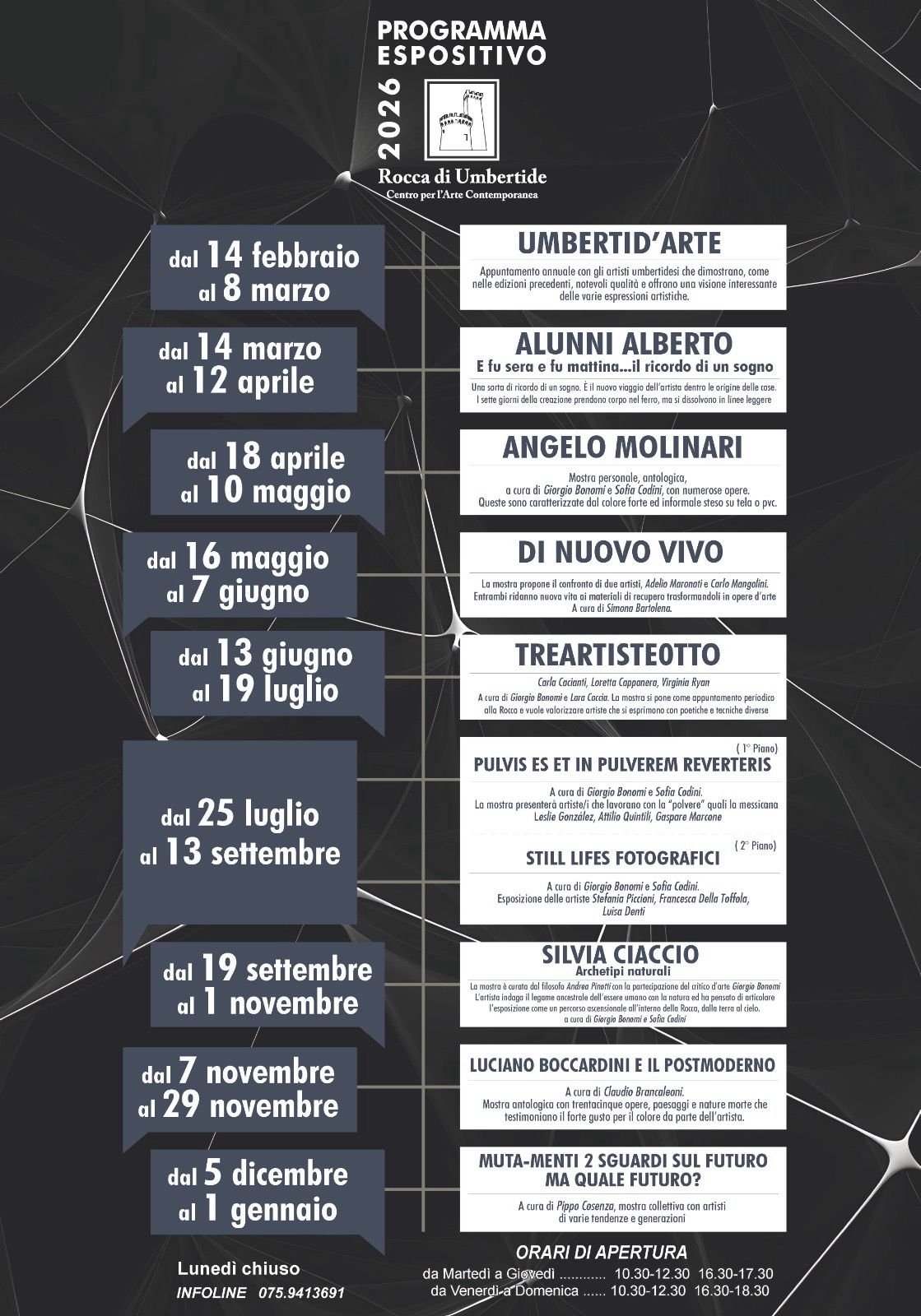 PROGRAMMA ESPOSITIVO ROCCA 2026