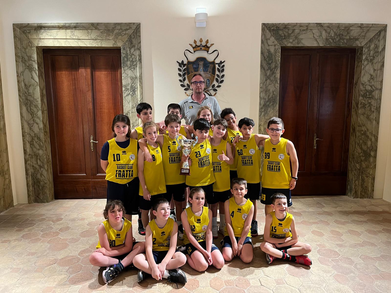 Il Basket Club Fratta vince i campionati regionali Under 10 e vola alle Finali Nazionali