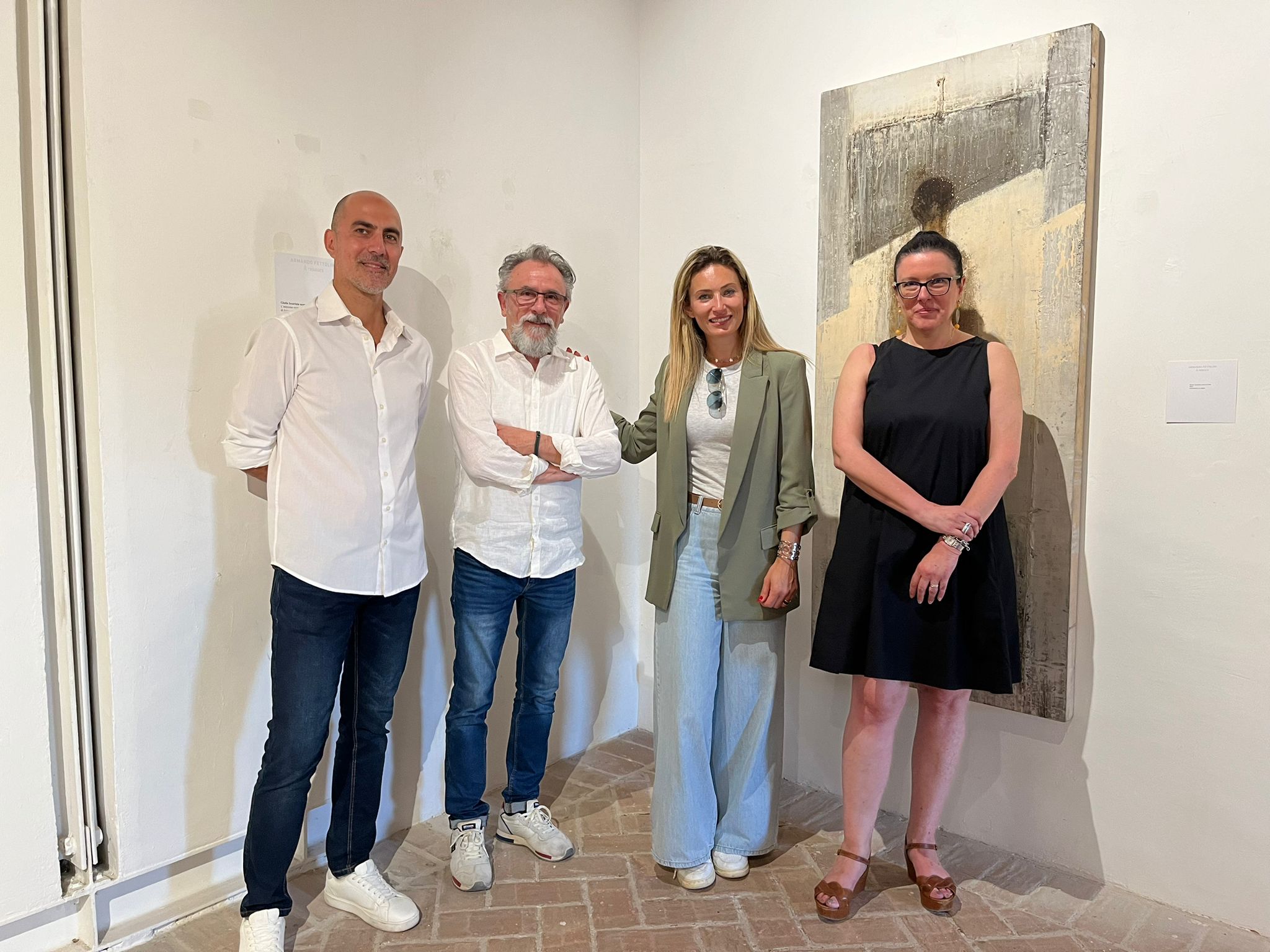 Inaugurata la mostra "À rebours - Armando Fettolini" presso la Rocca di Umbertide