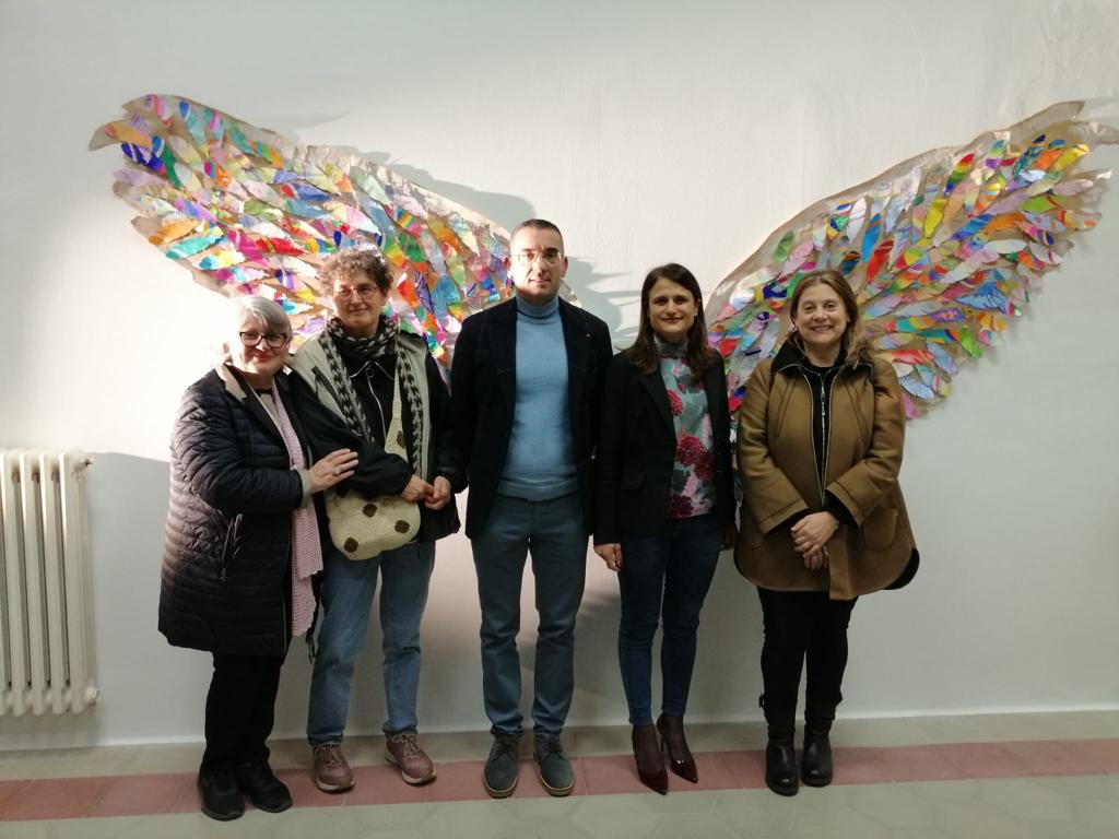 Inaugurata l'aula d'arte “Crescere è un'arte” del Primo Circolo Didattico di Umbertide, Scuola Primaria Garibaldi