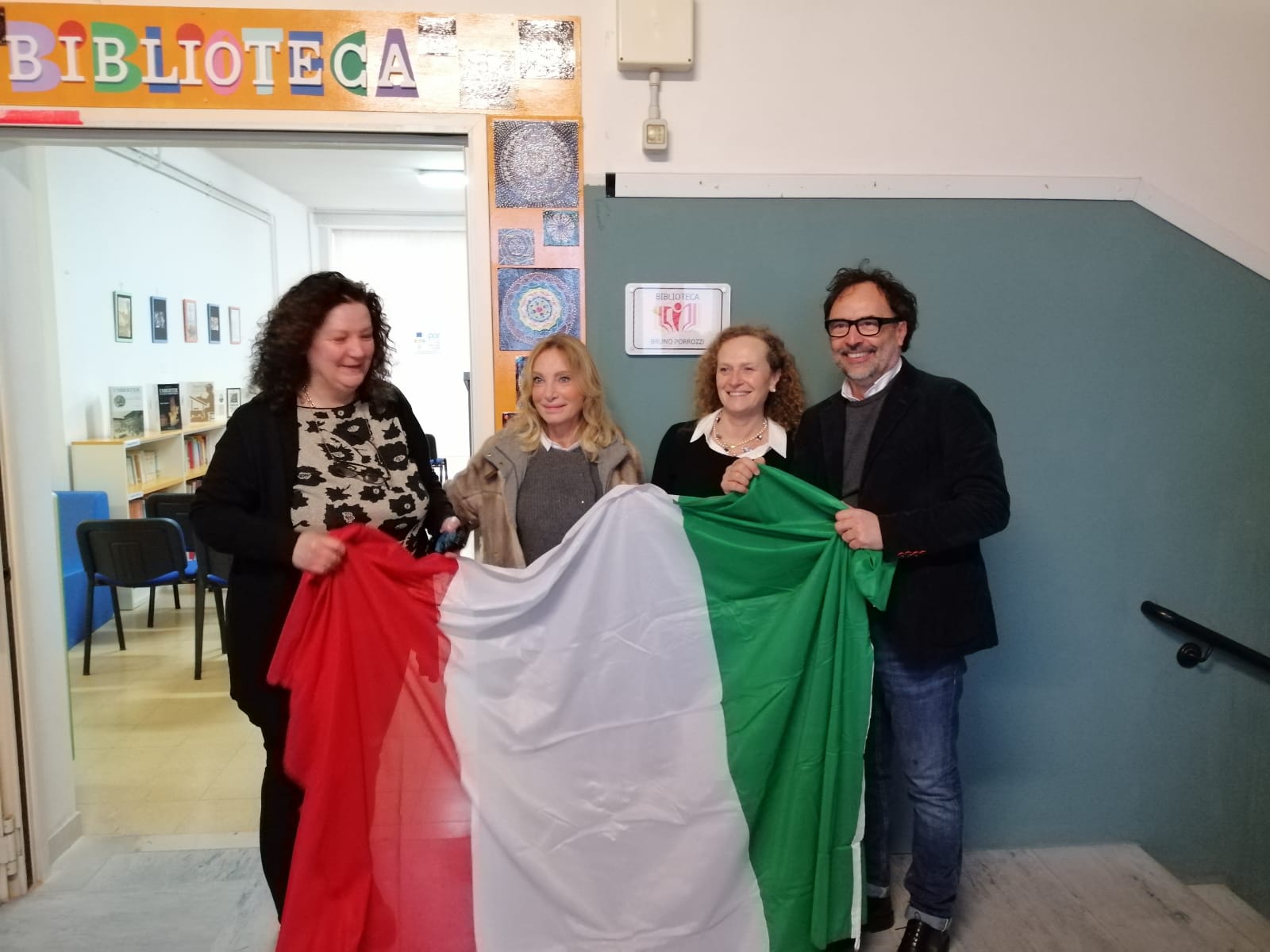 Intitolazione della biblioteca scolastica al Professor Bruno Porrozzi