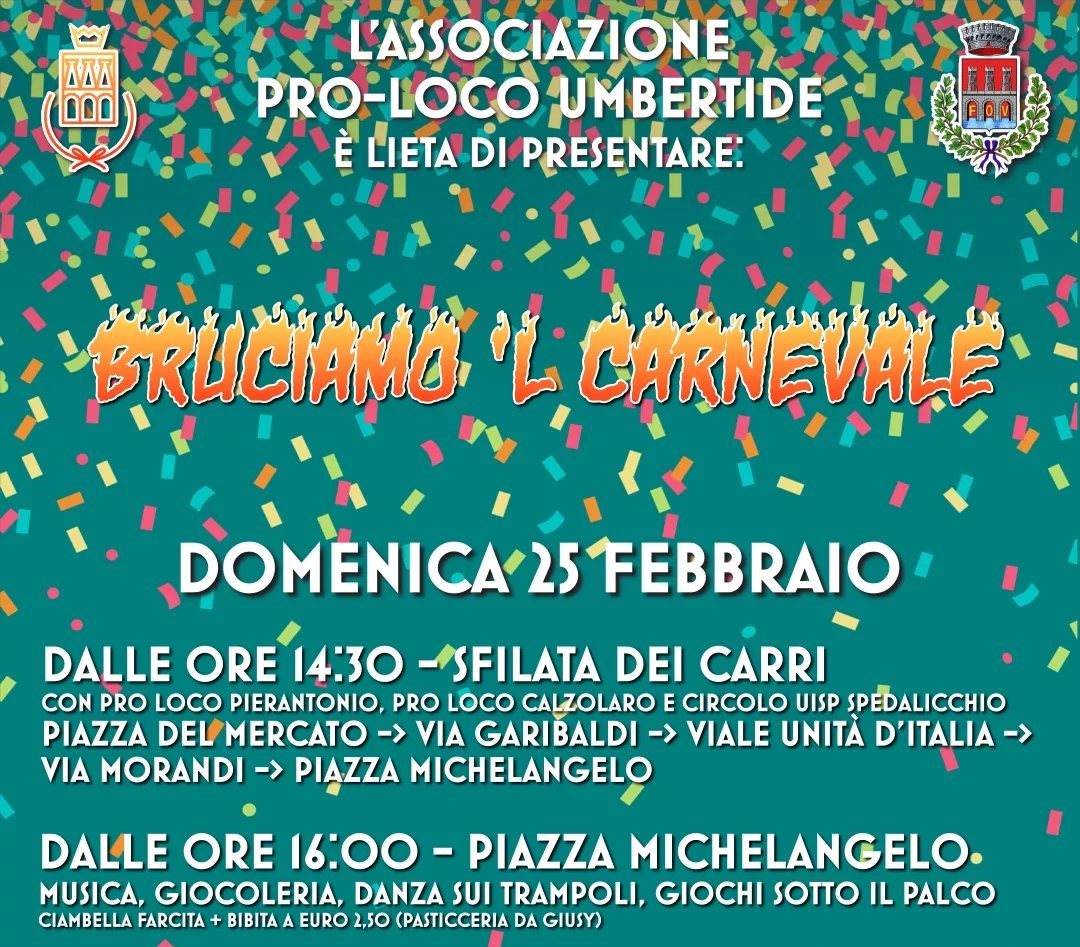 “Bruciamo il Carnevale”, seconda sfilata dei carri per le vie cittadine
