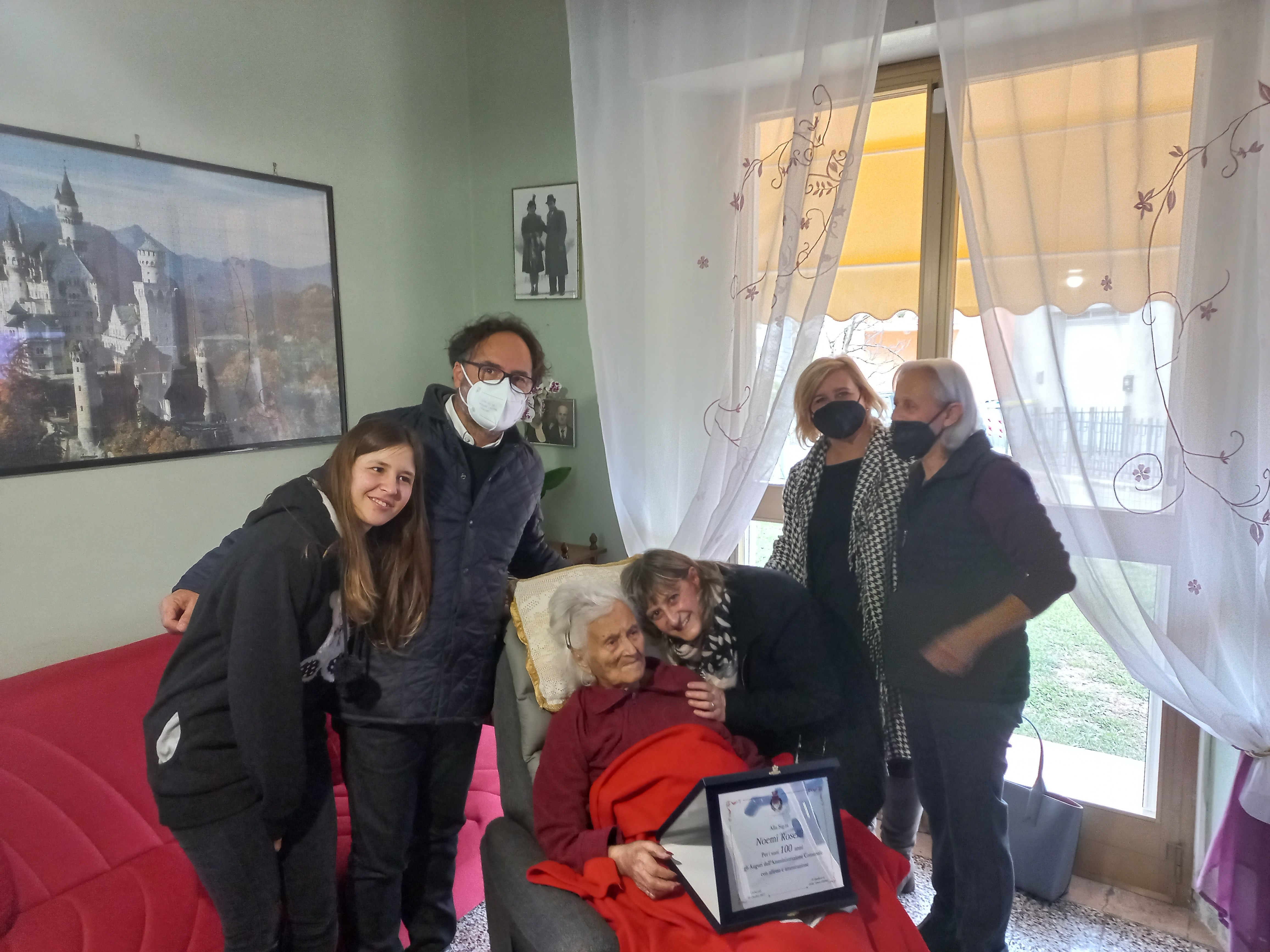 C'è una nuova centenaria nel Comune, è la signora Noemi Roselli