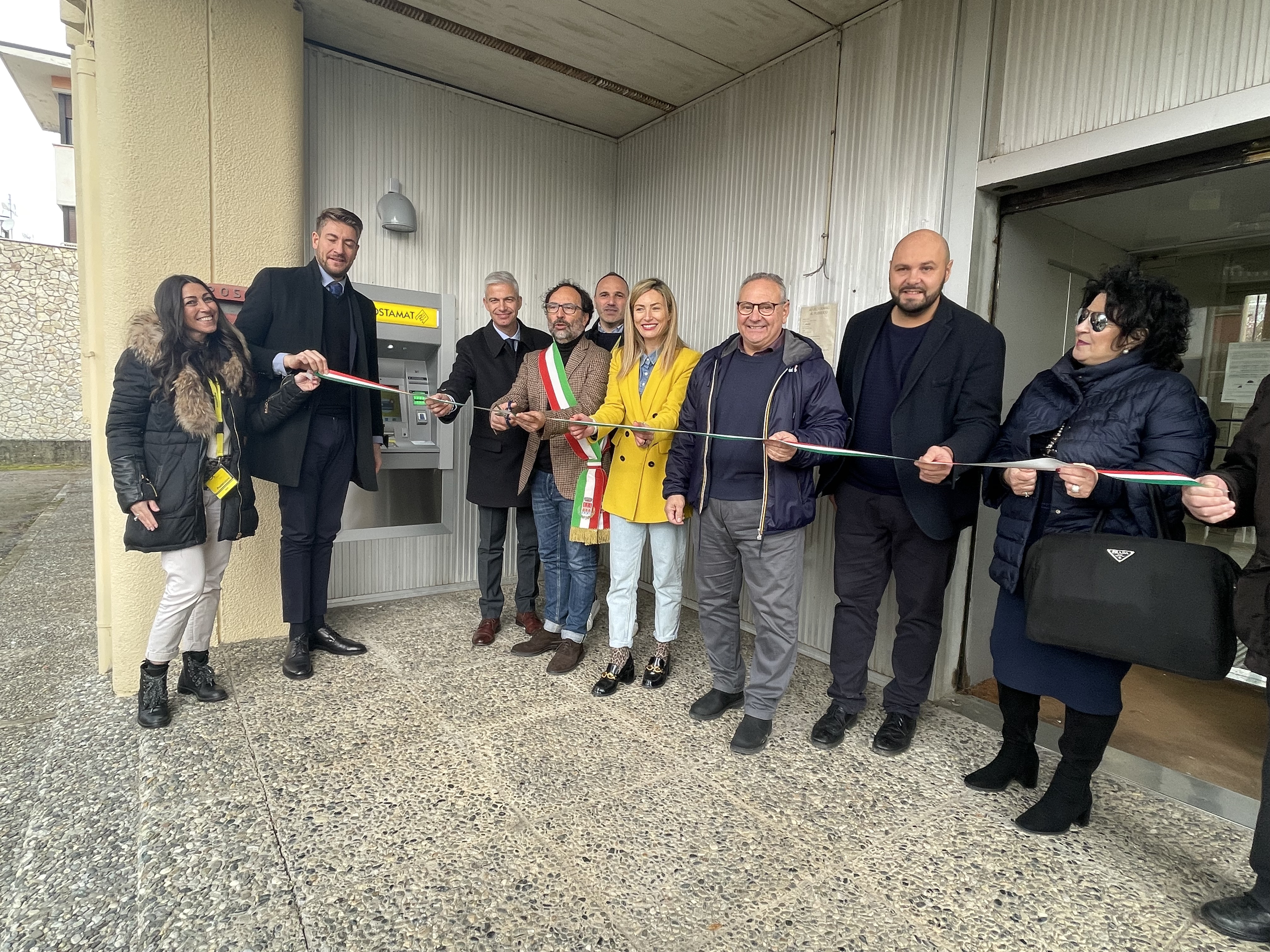 Poste Italiane, installato a Pierantonio un ATM Postamat di ultima generazione 