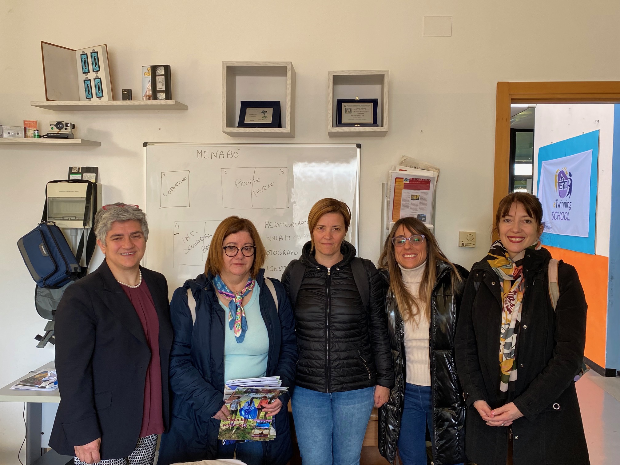 Docenti portoghesi in visita nelle scuole del secondo circolo "G. DI VITTORIO" di Umbertide