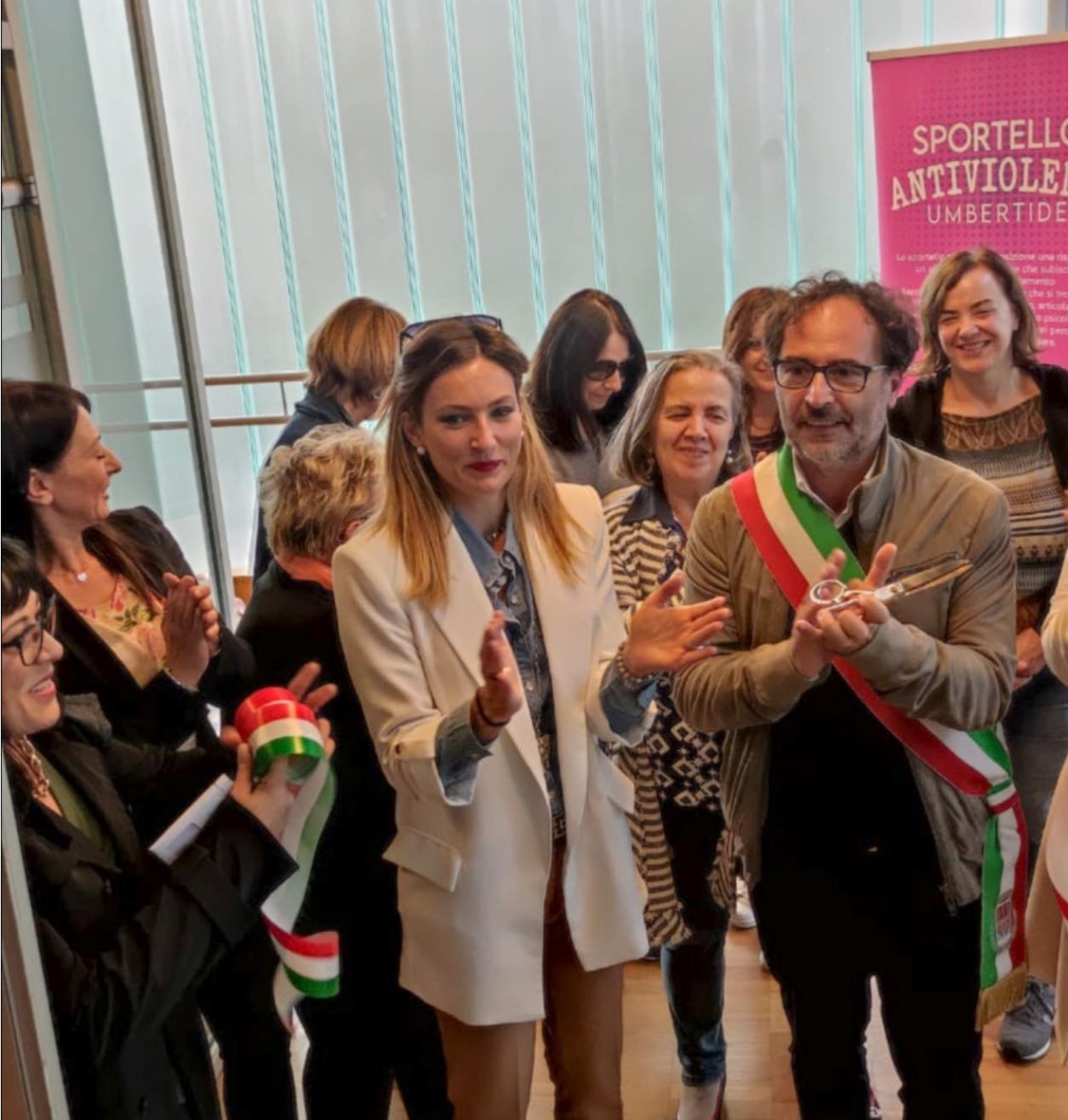 Lo Sportello Antiviolenza di Umbertide è realtà, avvenuta sabato pomeriggio l'inaugurazione